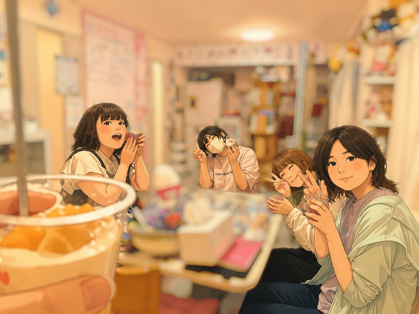 七夕★フルーチェ作り♪【ライブチャット　チャットレディ　未経験】…